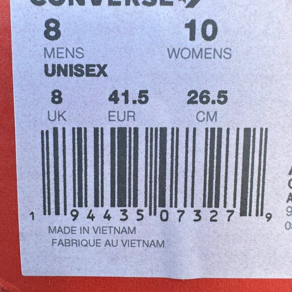 ⭐Converse Chuck 70 Hi Green Canvas Women shoes Sz 10 Retro Sneaker A08613F New - Picture 13 of 13